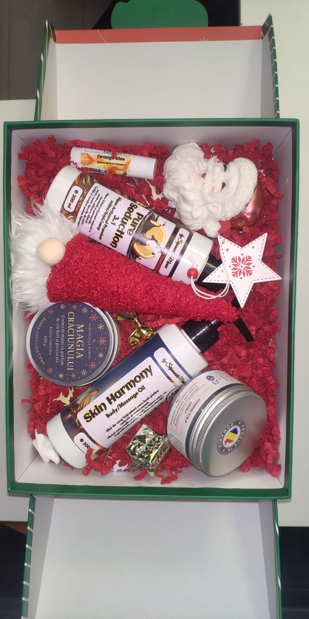 produse cosmetice naturale handmade pentru cadou de crăciun